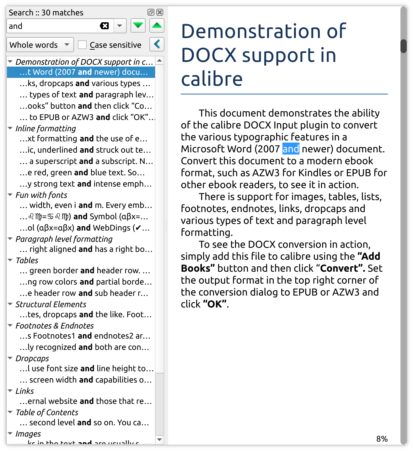 Calibre 5.0 发布：高亮、Python 3、暗模式及竖排文字