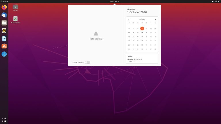 Ubuntu 20.10 Beta 版本发布