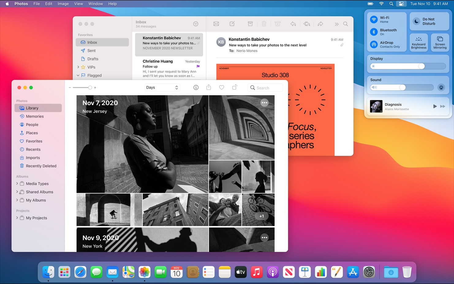 macOS Big Sur 正式版发布，支持原生运行 iOS App