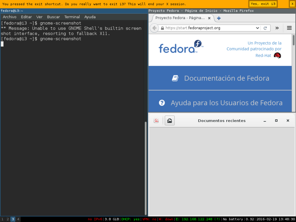 Fedora 34 将推内含 i3 窗口管理器的镜像安装包