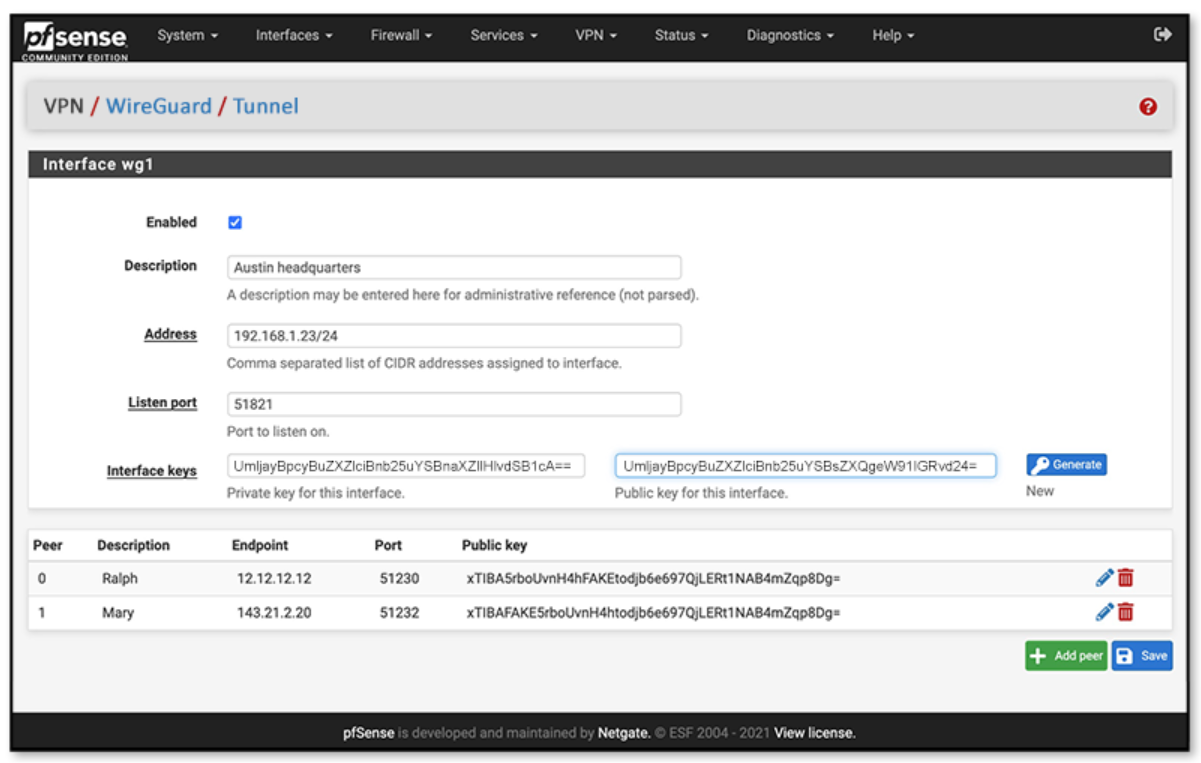 Netgate 宣布 WireGuard 现可用于 pfSense