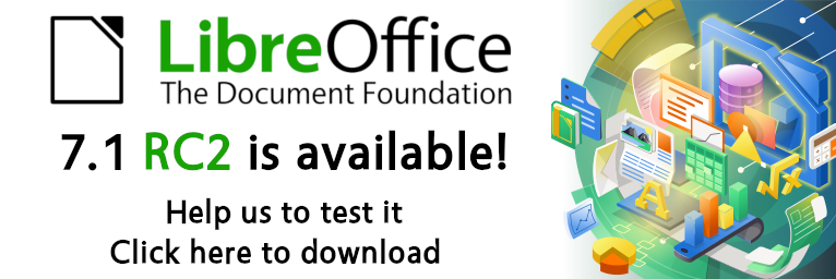 LibreOffice 7.1 RC2 发布，开源办公套件