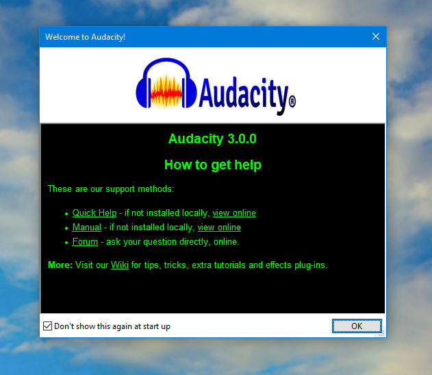 Audacity 3.0.0 发布，重大更新版本