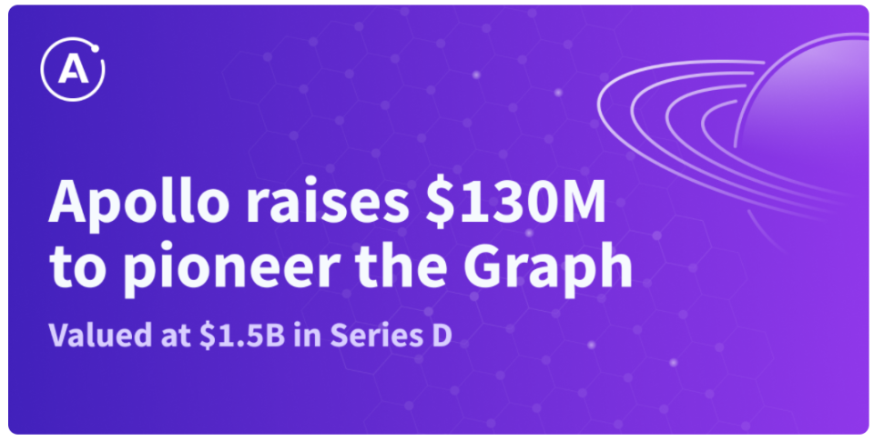 Apollo GraphQL 融资 1.3 亿美元：创建开创性开源 graph 技术