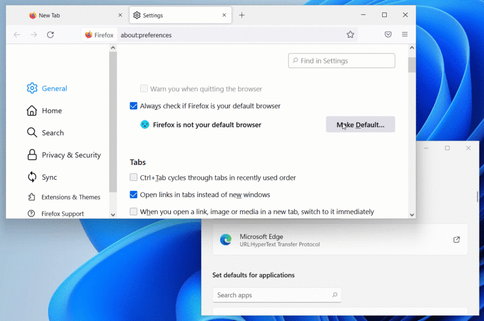 Firefox 利用逆向工程，实现快速更改 Windows 11 默认浏览器