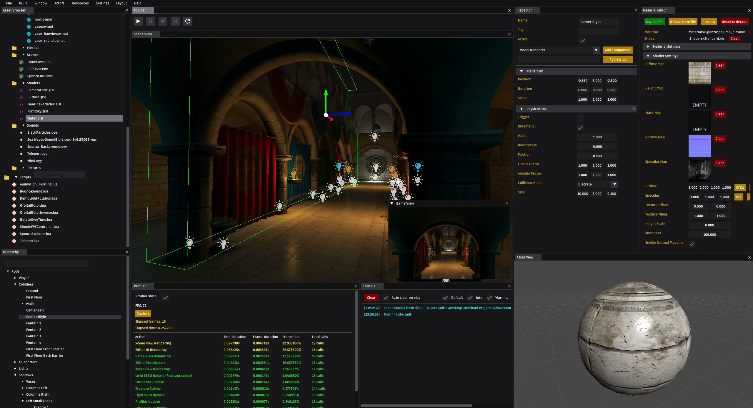 Overload —— 模块化 3D 游戏引擎