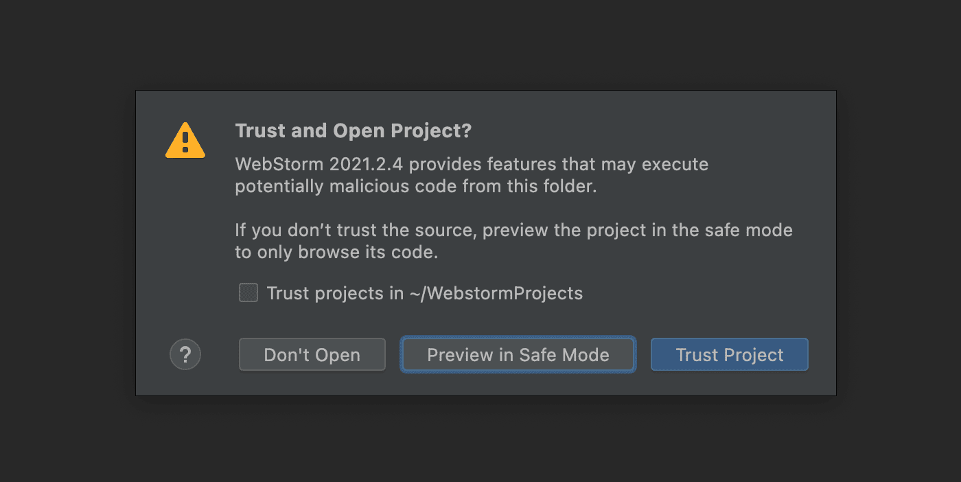 WebStorm 2021.2.4 发布