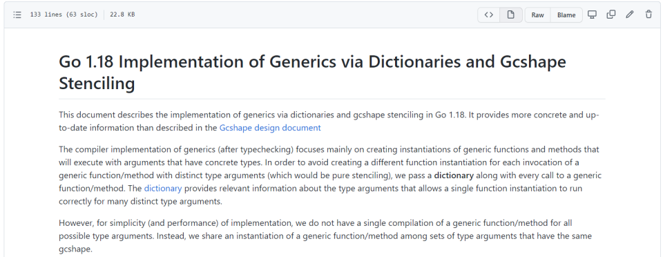Go 1.18 如何实现泛型？