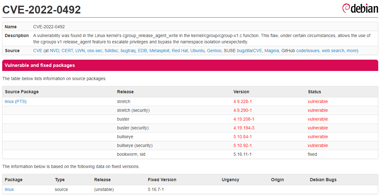 Linux 内核出现新的 cgroups 漏洞，可提升用户权限