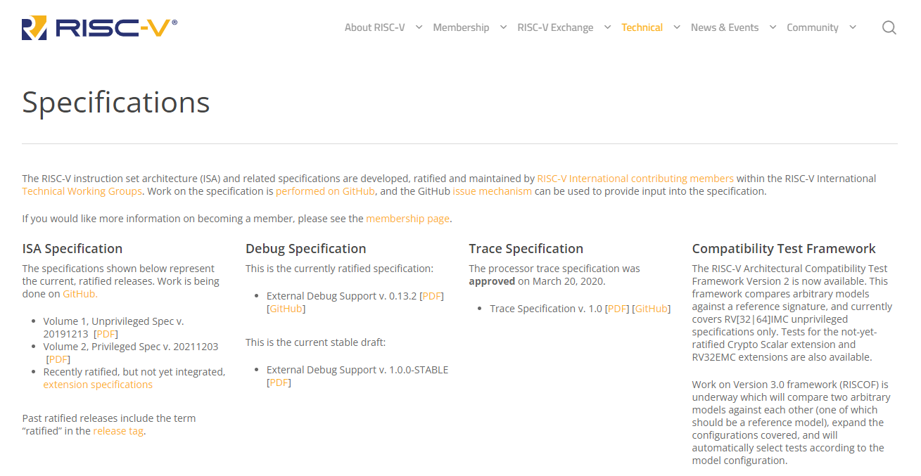 RISC-V 努力制定标准性扩展规范，以避免碎片化问题