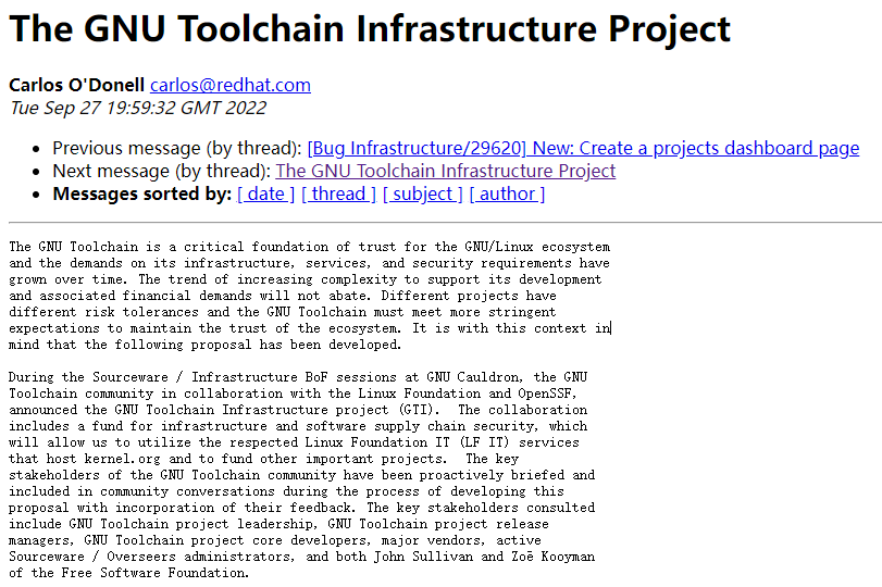 GNU Sourceware Linux OSCHINA 