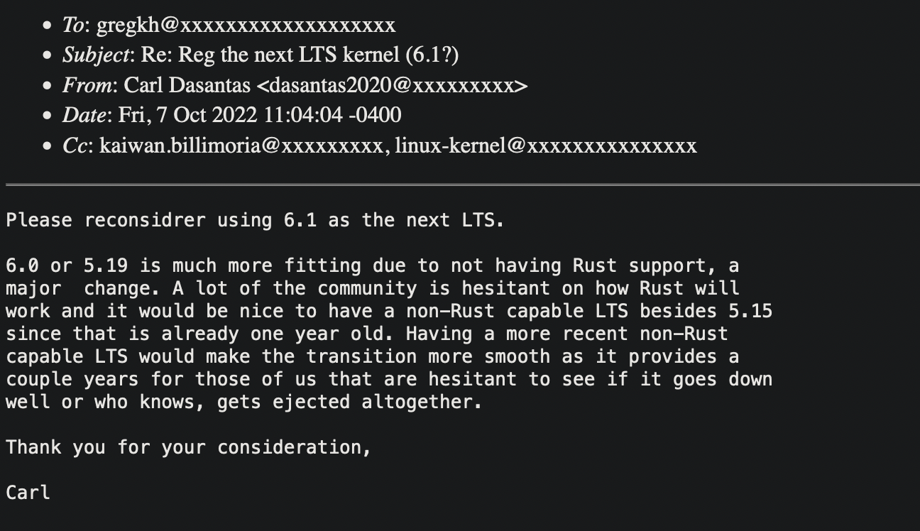 Linux 6.1 有望成为年度 LTS 內核版本