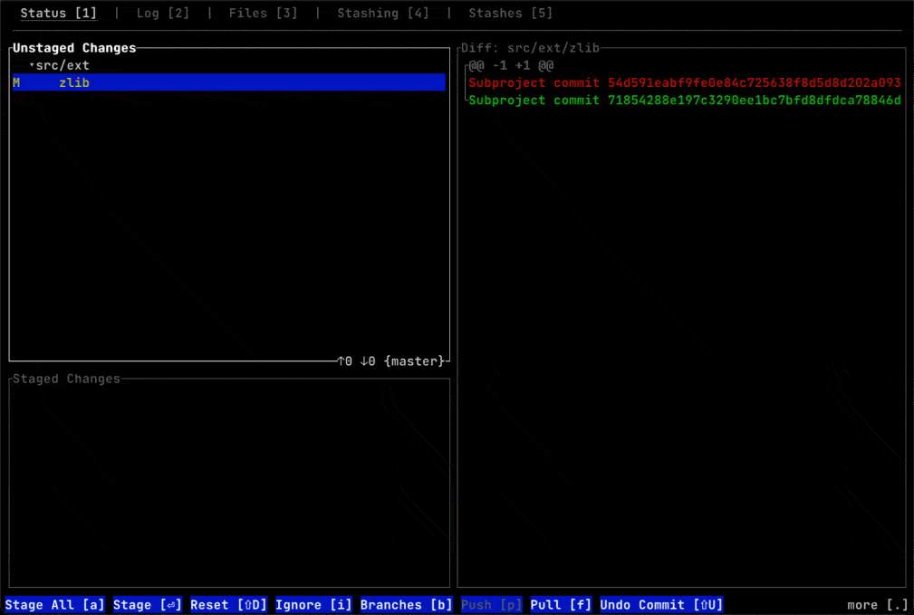 GitUI 0.22 发布，Rust 编写的 Git 终端