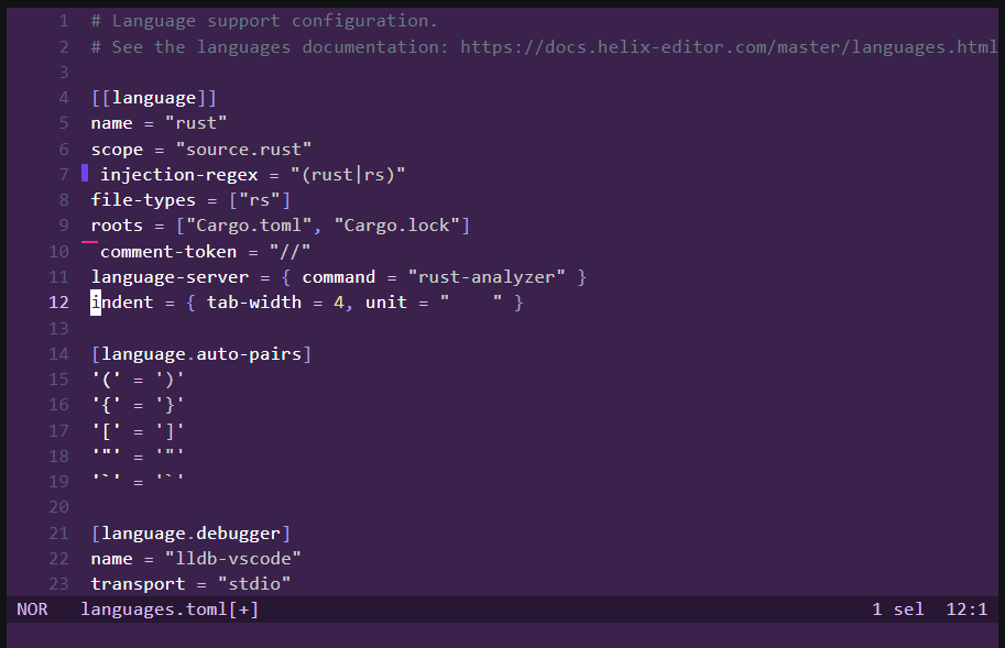 Helix 22.12 发布，后现代模态文本编辑器