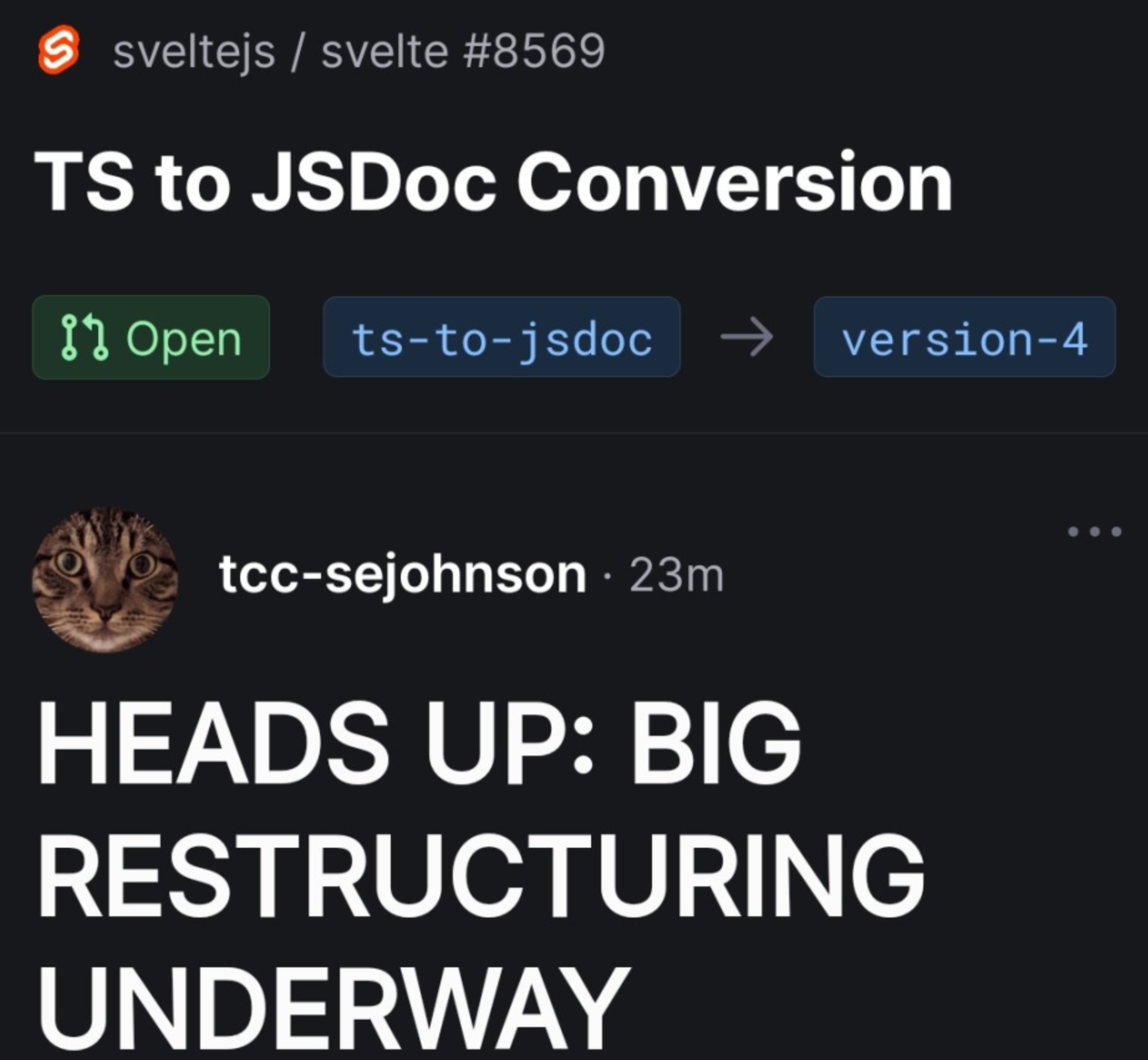 Svelte 正在从 TypeScript 切换到 JavaScript
