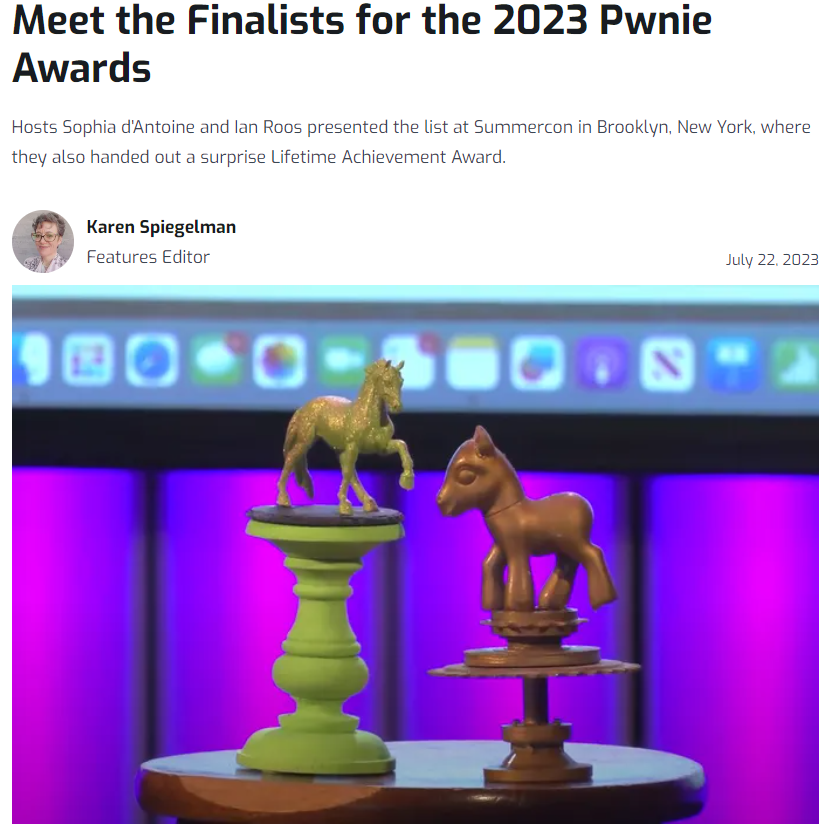 某国产电商被提名 Pwnie Awards“最差厂商奖”