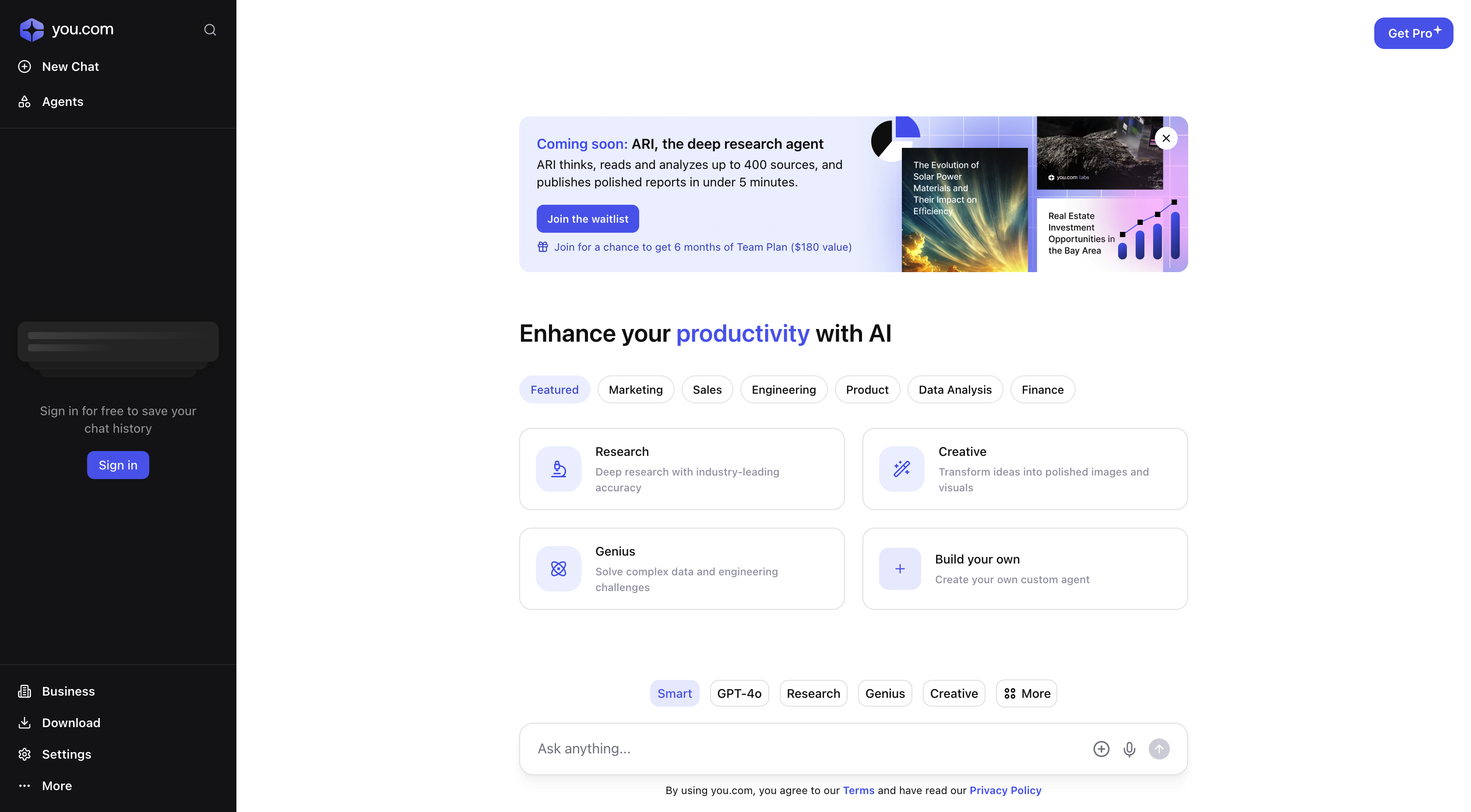 AI 搜索引擎「You.com」 CEO ：谷歌 20 年的绝对垄断结束了