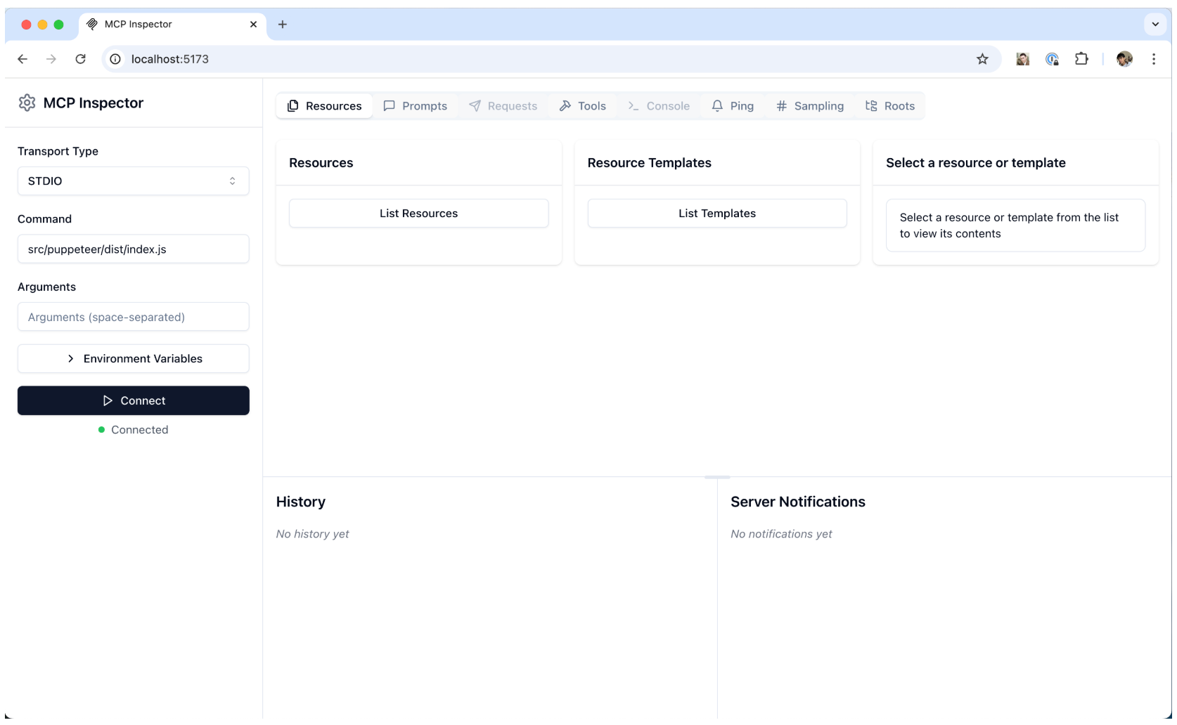 MCP 服务器测试与调试工具 MCP Inspector