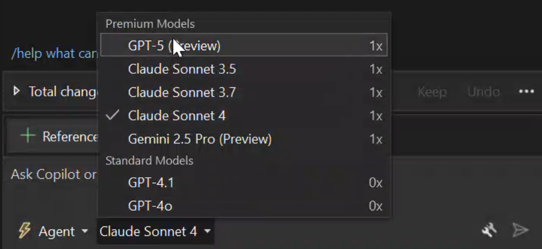 GPT-5 已在微软 Visual Studio 上架