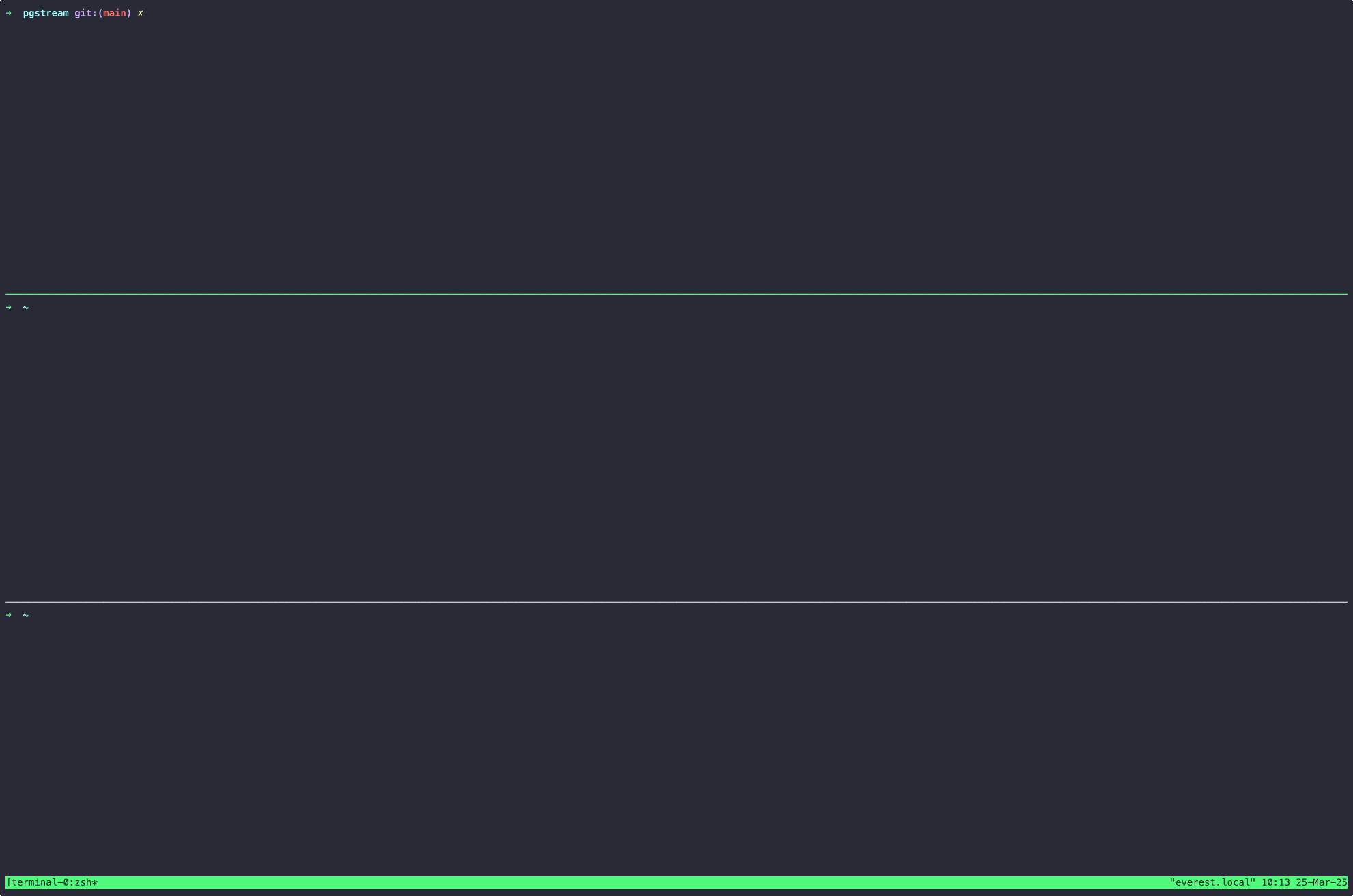 pgstream - 带有 DDL 变更的 Postgres 复制