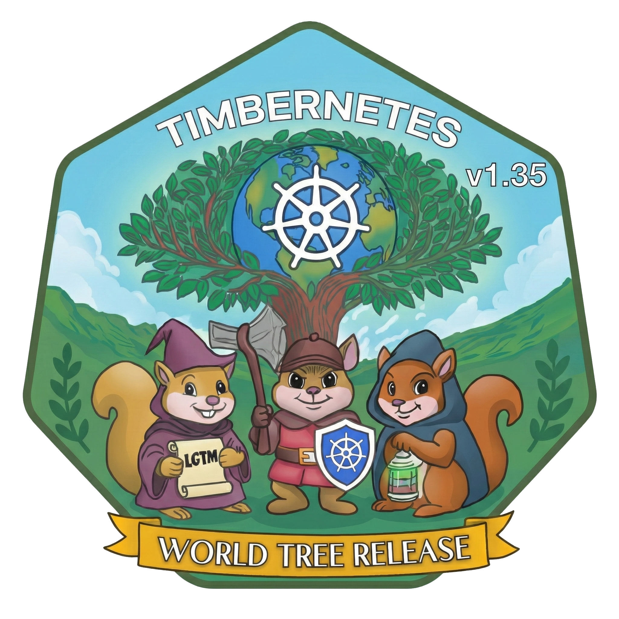 Kubernetes v1.35：Timbernetes（世界树发布）