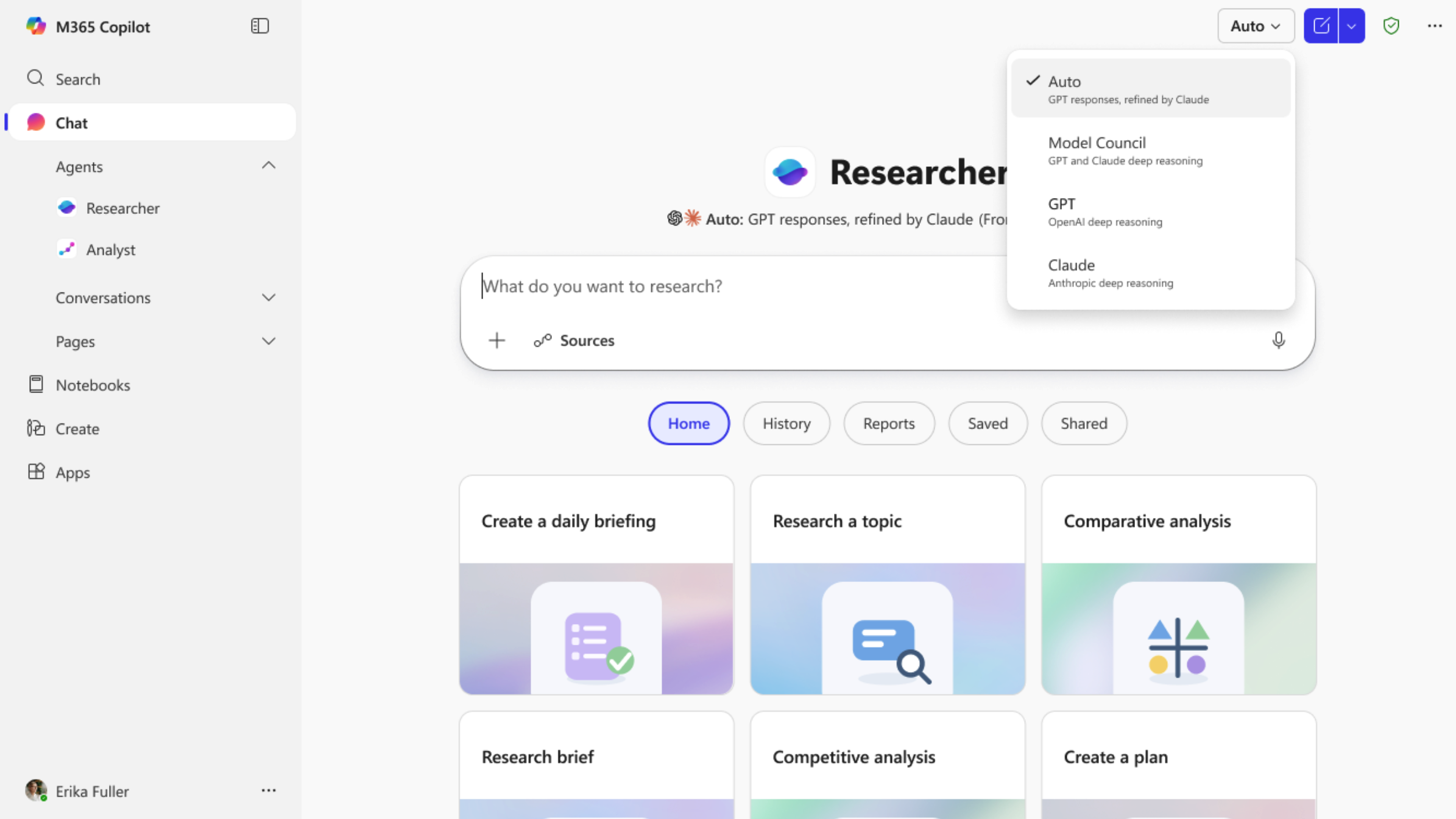微软推出多模协作智能体 Critique，让 GPT 与 Claude 联手干活